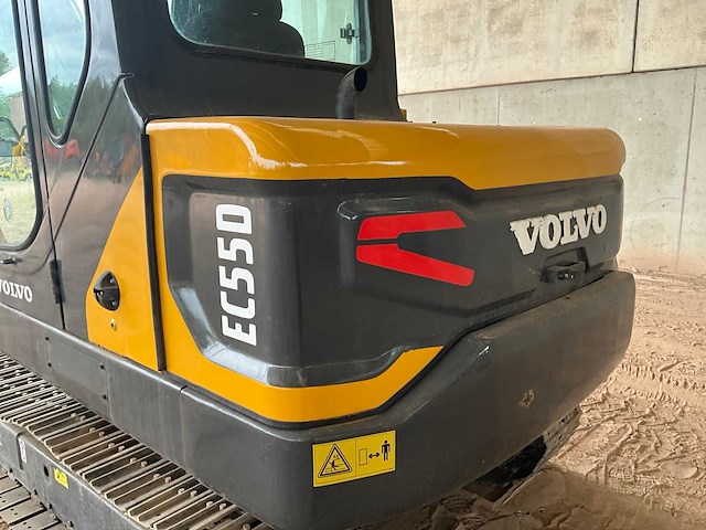 2015 volvo ec55d rupsgraafmachine - afbeelding 6 van  18