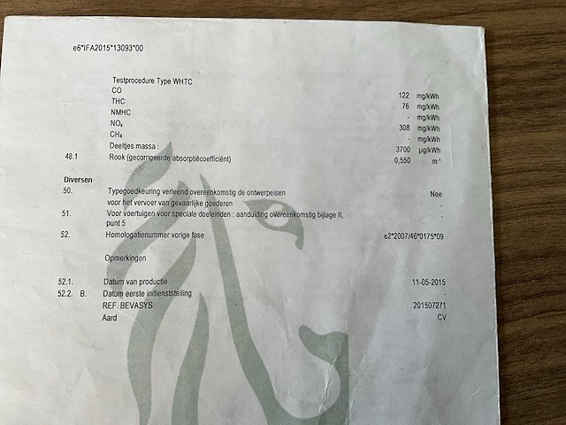 2015 volvo fe250 haaksysteem - euro 6 - airco - afbeelding 38 van  48