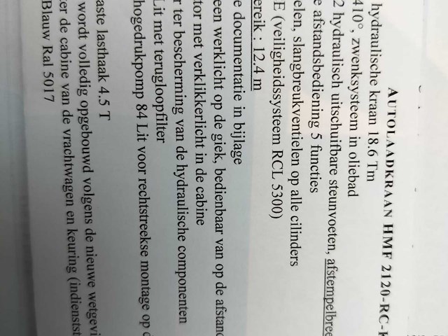 2015 volvo tridem fh 8x4 vrachtwagen - afbeelding 14 van  22