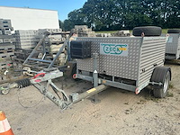 2015 zeck st 500 e kabellier op aanhangwagen