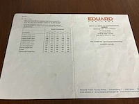 2015eduard dubbelassige aanhangwagen 3000kg - afbeelding 17 van  19