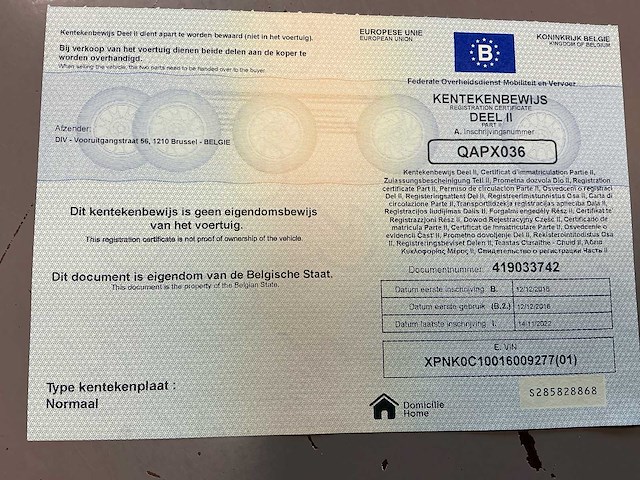 2016 - knapen trailers - walking floor - afbeelding 3 van  12