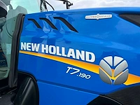 2016 - new holland - t7.190 - 4-wheel drive tractor - afbeelding 5 van  19