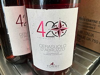 2016 420 cerasuolo d’abruzzo rose wijn (30x) - afbeelding 1 van  3