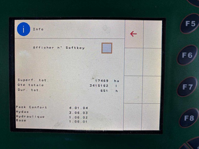 2016 amazon ux 11200 spuitmachine - afbeelding 28 van  37