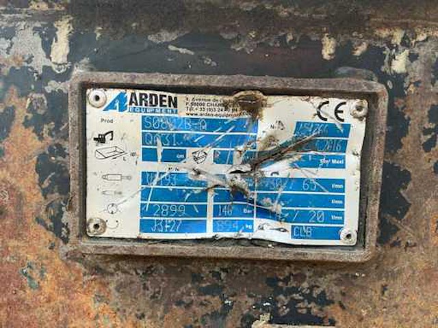 2016 arden so802b-a sorteergrijper - afbeelding 5 van  5