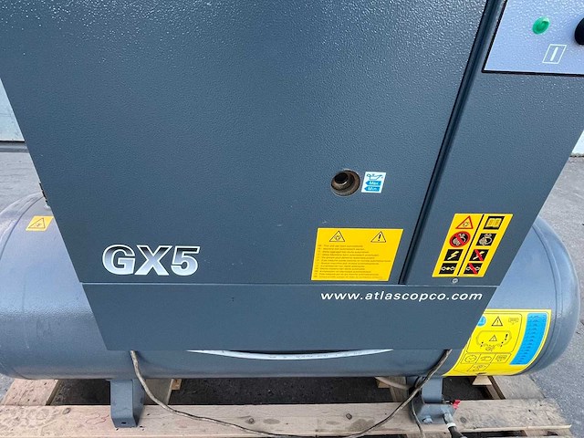2016 atlas coco gx5 ep schroefluchtcompressor - afbeelding 6 van  12