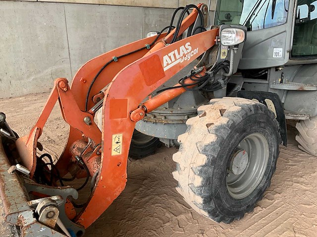 2016 atlas weycor 75e s wiellader - afbeelding 16 van  37