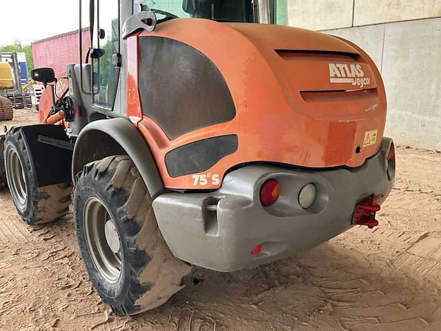 2016 atlas weycor 75e s wiellader - afbeelding 21 van  37