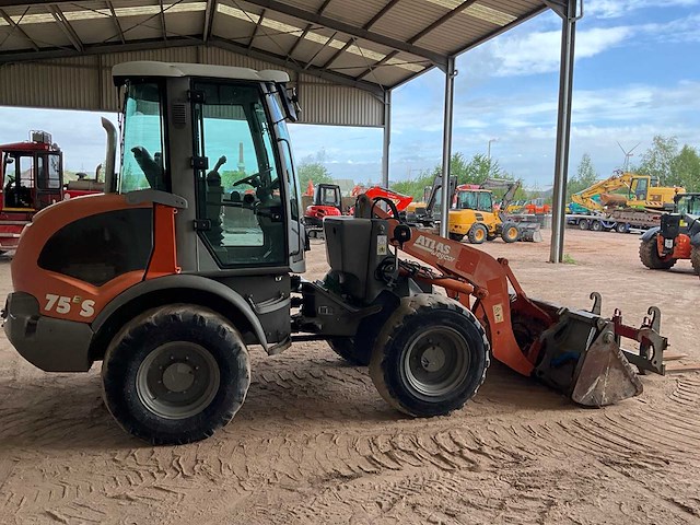 2016 atlas weycor 75e s wiellader - afbeelding 35 van  37