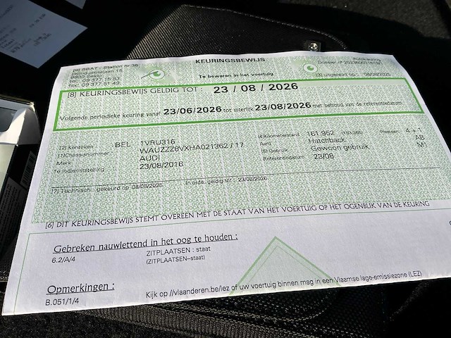 2016 audi a3 sportback personenauto - afbeelding 9 van  18