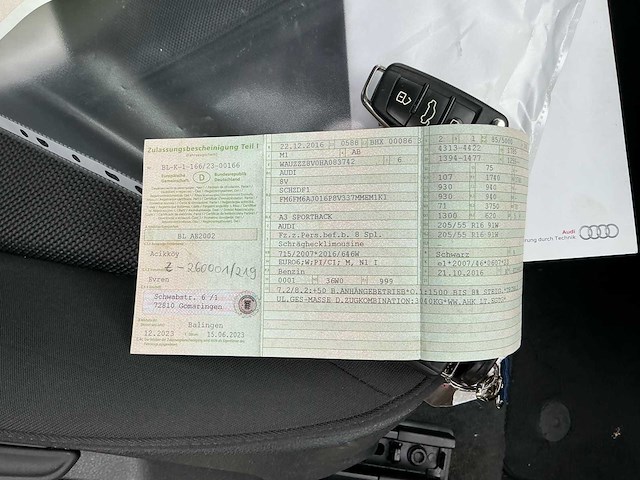 2016 audi a3 sportback s line personenauto - afbeelding 20 van  27