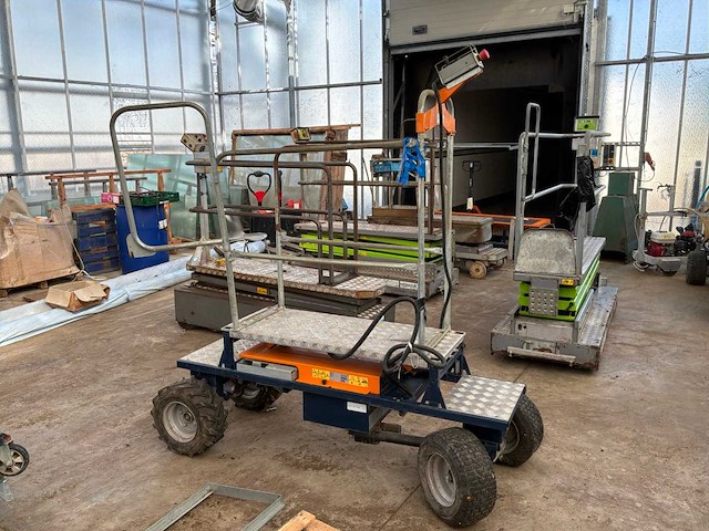 2016 berg hortimotive easytrack elektrische transportwagen (2x) - afbeelding 1 van  5