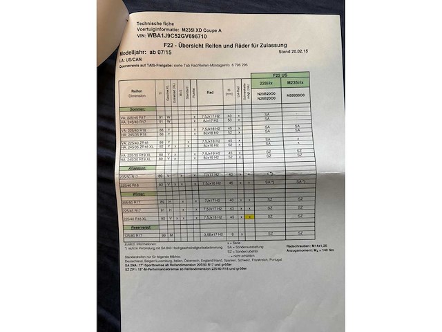 2016 bmw 235i personenauto - afbeelding 14 van  28