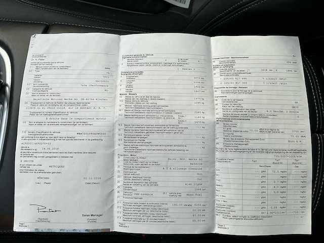 2016 bmw 740e 7l personenauto - afbeelding 33 van  42