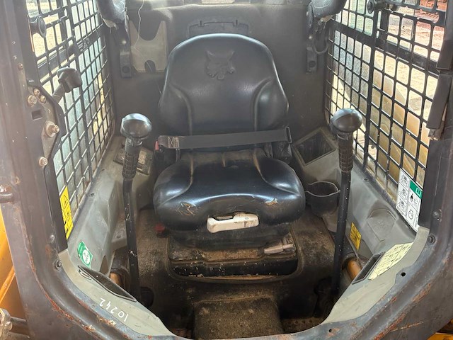 2016 bobcat s450 schranklader - afbeelding 9 van  17
