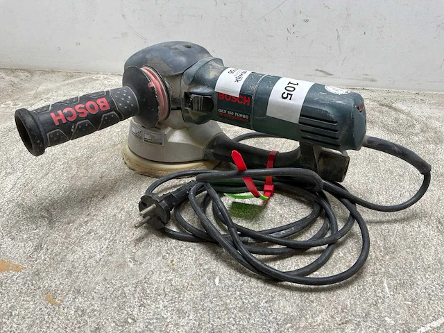 2016 bosch gex 150 turbo excentrische schuurmachine - 150mm - afbeelding 2 van  5