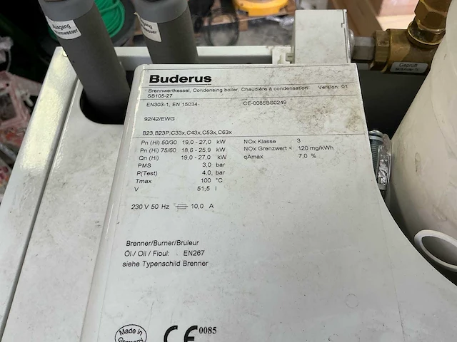 2016 buderus sb105-27 combi cv-ketel - afbeelding 7 van  7