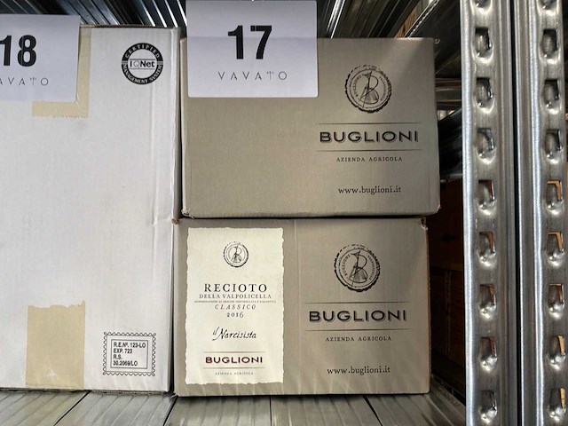 2016 buglioni recioto della valpolicella rode wijn (11x) - afbeelding 3 van  4