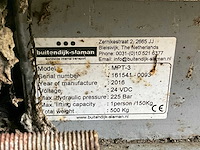2016 buitendijkslaman mpt-3 schaarlift (2x) - afbeelding 2 van  10