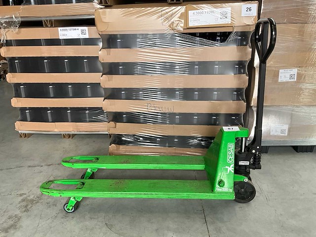 2016 cesab hand hydraulische palletwagen - afbeelding 2 van  4