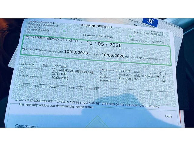 2016 citroën c4 picasso - afbeelding 8 van  16