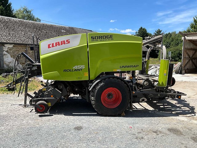 2016 claas rollant 455 balenmachine + lader - afbeelding 7 van  25