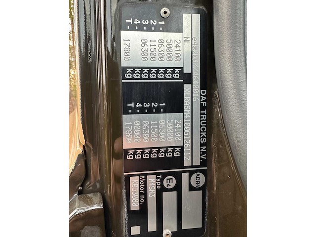 2016 daf cf 440 vrachtwagen - afbeelding 12 van  23