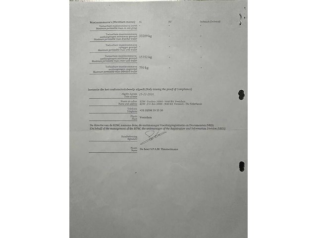 2016 daf cf 440 vrachtwagen - afbeelding 17 van  23