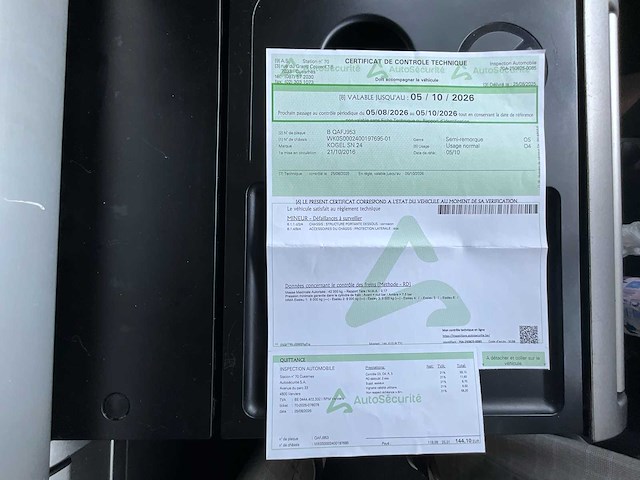 2016 daf xf 460 vrachtwagen - afbeelding 25 van  34