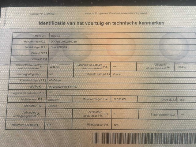 2016 dodge challenger sxt plus 3.6 v6 automaat - keuring 8/2026 - afbeelding 70 van  76