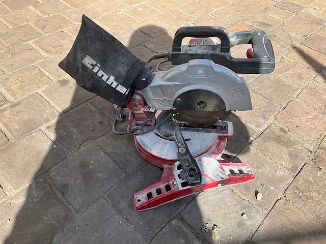 2016 einhell tc ms2112 cirkelzaagmachine - afbeelding 1 van  5