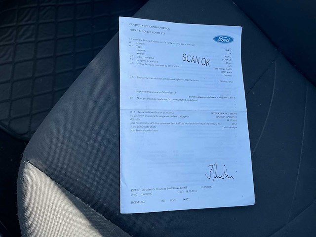 2016 ford fiesta hatchback personenauto - afbeelding 22 van  30