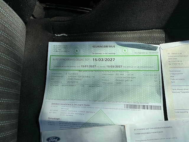 2016 ford transit bedrijfswagen - afbeelding 22 van  28