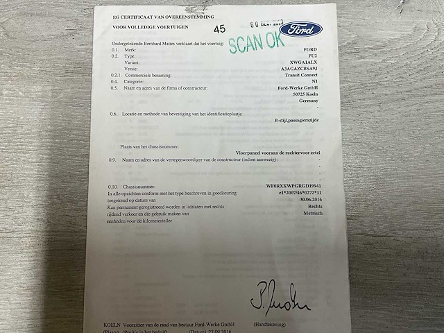 2016 ford transit connect - airco, navigatie, trekhaak - euro 6b - afbeelding 29 van  32