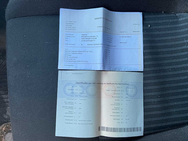 2016 ford transit custom personenauto - afbeelding 7 van  15