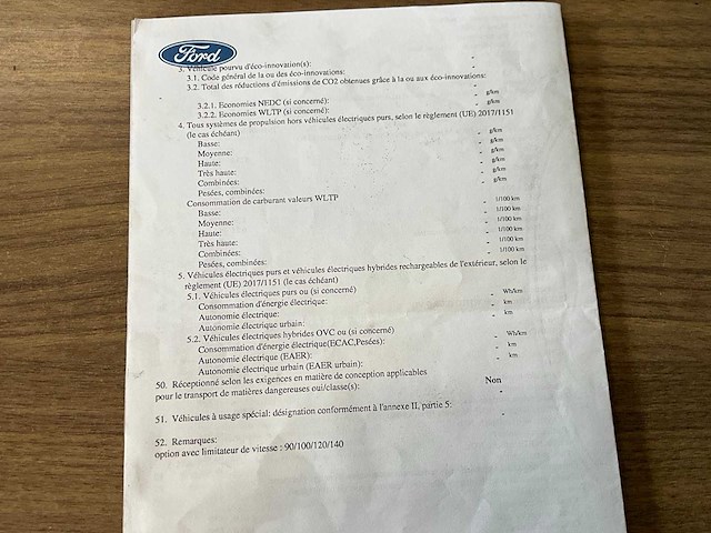 2016 ford transit dubbele cabine - trekhaak - afbeelding 32 van  40
