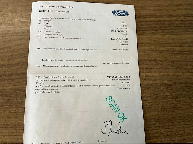 2016 ford transit dubbele cabine (7 personen) - trekhaak - afbeelding 41 van  49