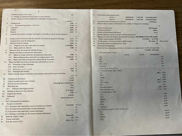 2016 ford transit dubbele cabine (7 personen) - trekhaak - afbeelding 24 van  30