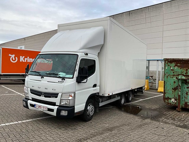 2016 fuso canter vrachtwagen met oplegger - afbeelding 1 van  43