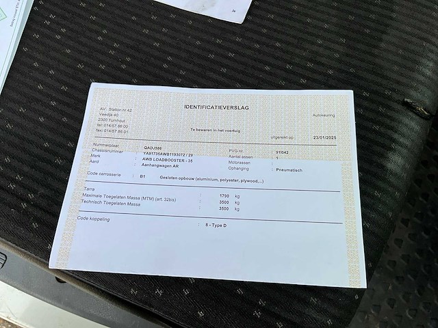 2016 fuso canter vrachtwagen met oplegger - afbeelding 24 van  43