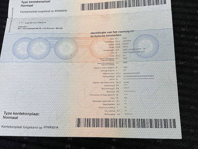 2016 fuso canter vrachtwagen met oplegger - afbeelding 28 van  43