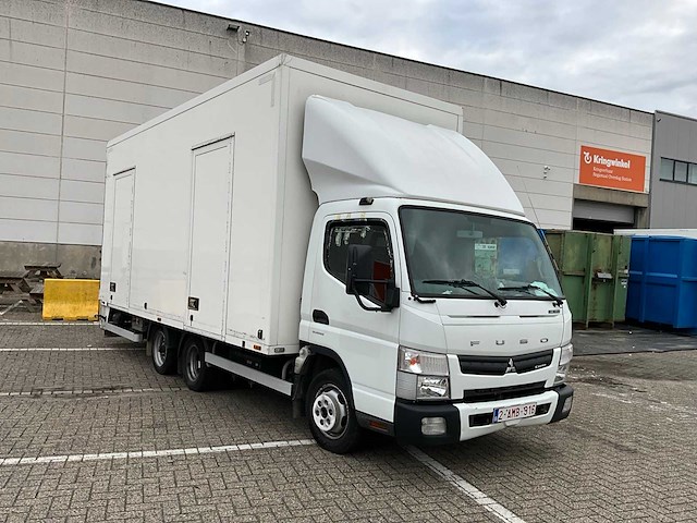 2016 fuso canter vrachtwagen met oplegger - afbeelding 23 van  43