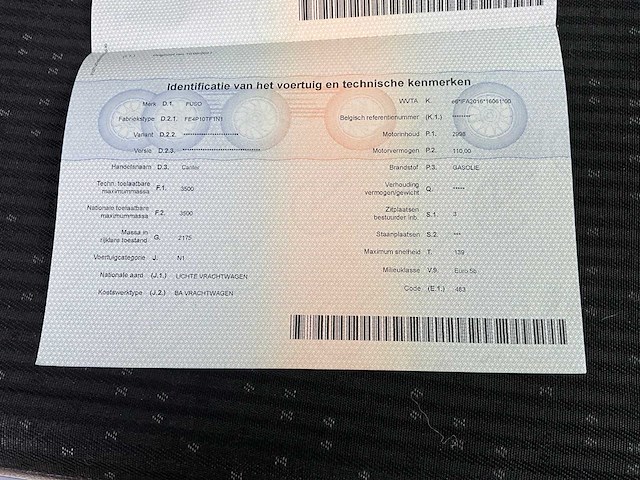 2016 fuso canter vrachtwagen met oplegger - afbeelding 38 van  43