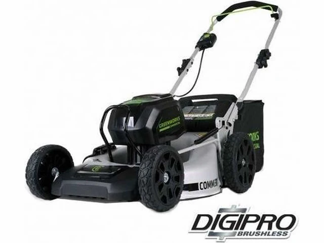 2016 greenworks gc82lm51 mulcher grasmaaier - afbeelding 1 van  3