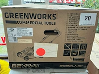 2016 greenworks gc82lm51 mulcher grasmaaier - afbeelding 2 van  3