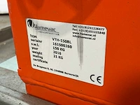 2016 hamevac vth-150-bl vacuüm hijsunit 150kg - afbeelding 4 van  7