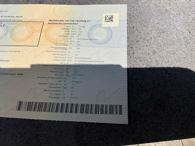 2016 hapert mac44f electrische 3-kant kipper - afbeelding 14 van  30