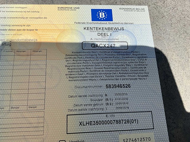 2016 hapert mac44f electrische 3-kant kipper - afbeelding 8 van  18