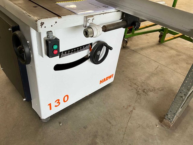 2016 harwi 130 tafelzaag - afbeelding 6 van  10